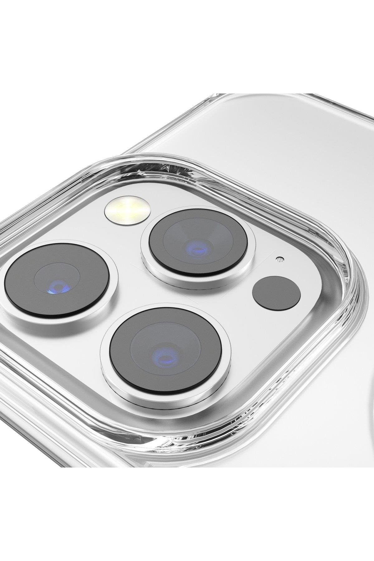MAGSAFE KILIFLARJOKOGLMPC03Apple iPhone 16 Pro Gleam PC Sert Magsafe Kılıf - Şeffaf