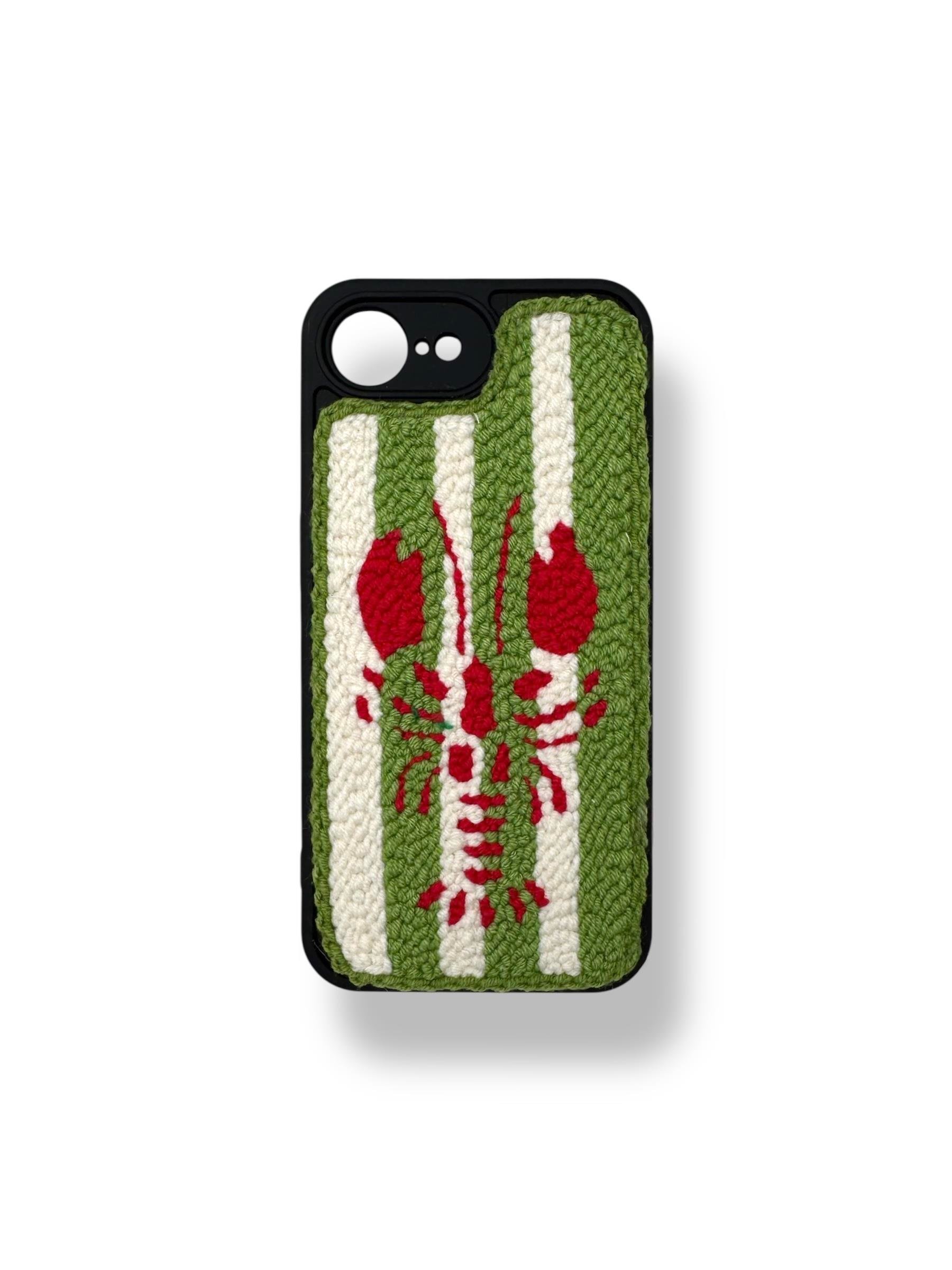 PUNCH İŞLEMELİ KILIFLARDIVERSECASEPNCH143Apple Iphone 16e Punch İşlemeli Kılıf - Istakoz Desenli