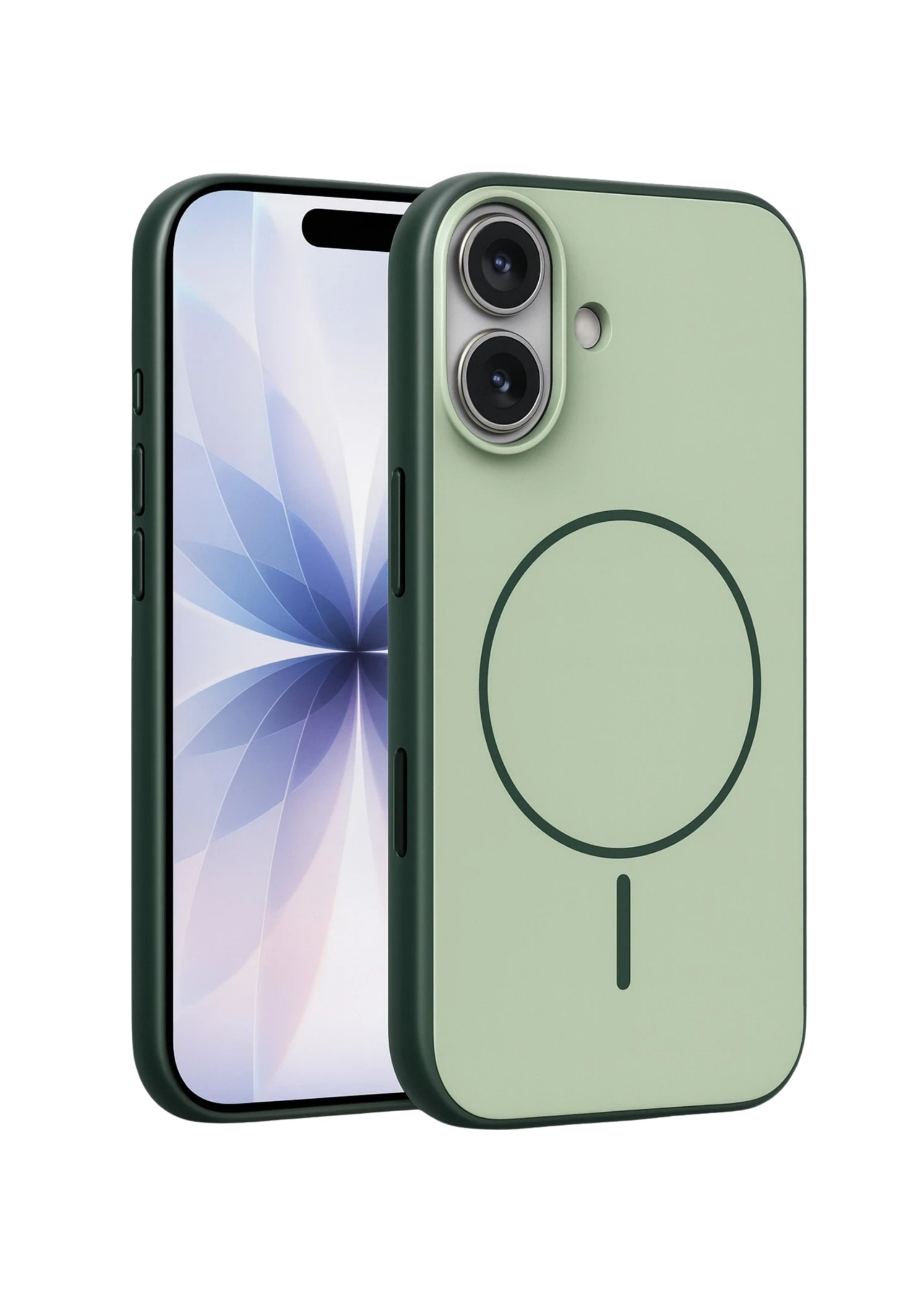 MAGSAFE KILIFLARJOKONVMGSF07Apple iPhone 17 MagSafe Uyumlu Neva Serisi Telefon Kılıfı – Koyu Yeşil