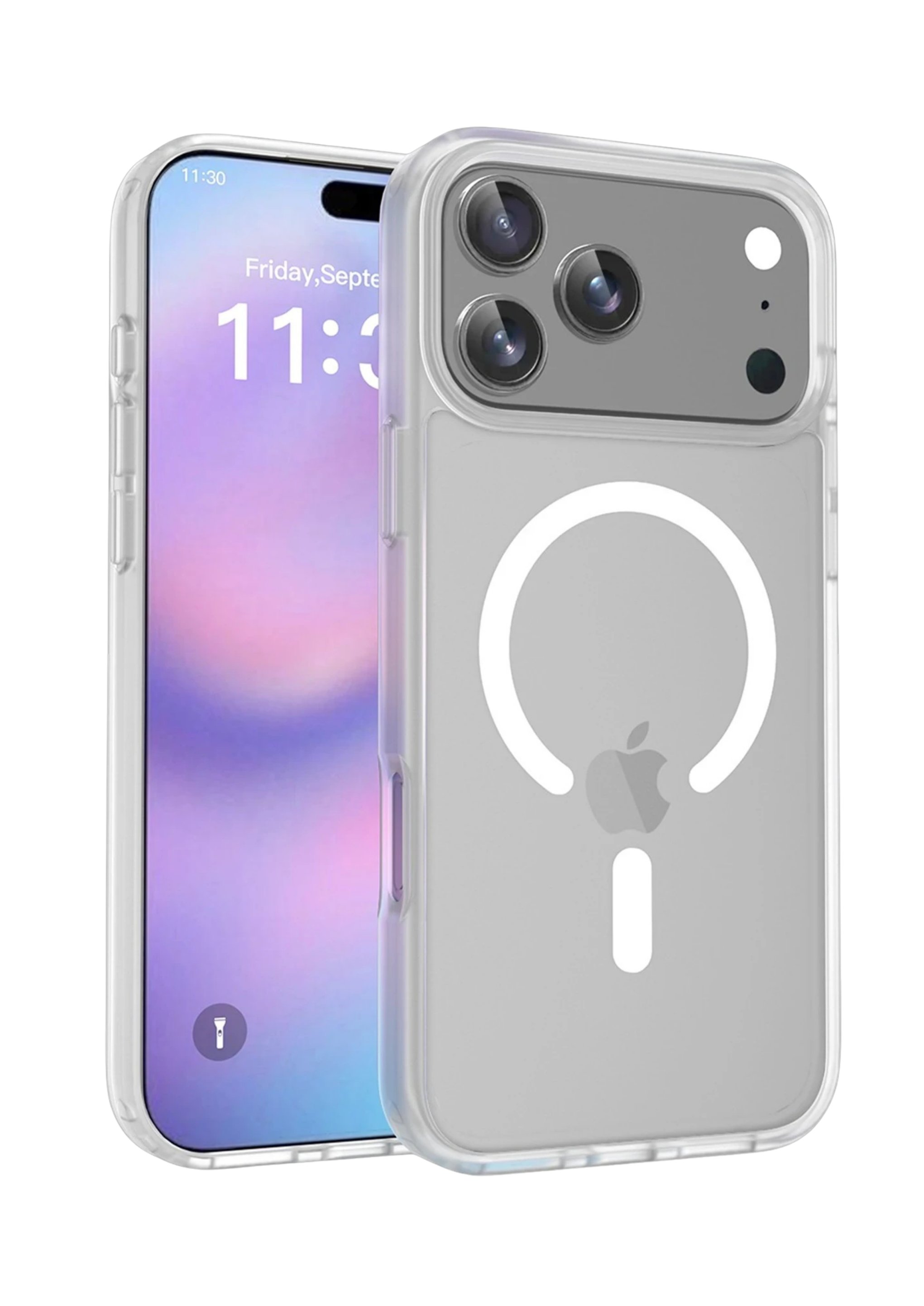 MAGSAFE KILIFLARJOKOJTSKN31Apple iPhone 17 Pro Jota MagSafe Uyumlu Şeffaf Telefon Kılıfı – Şeffaf