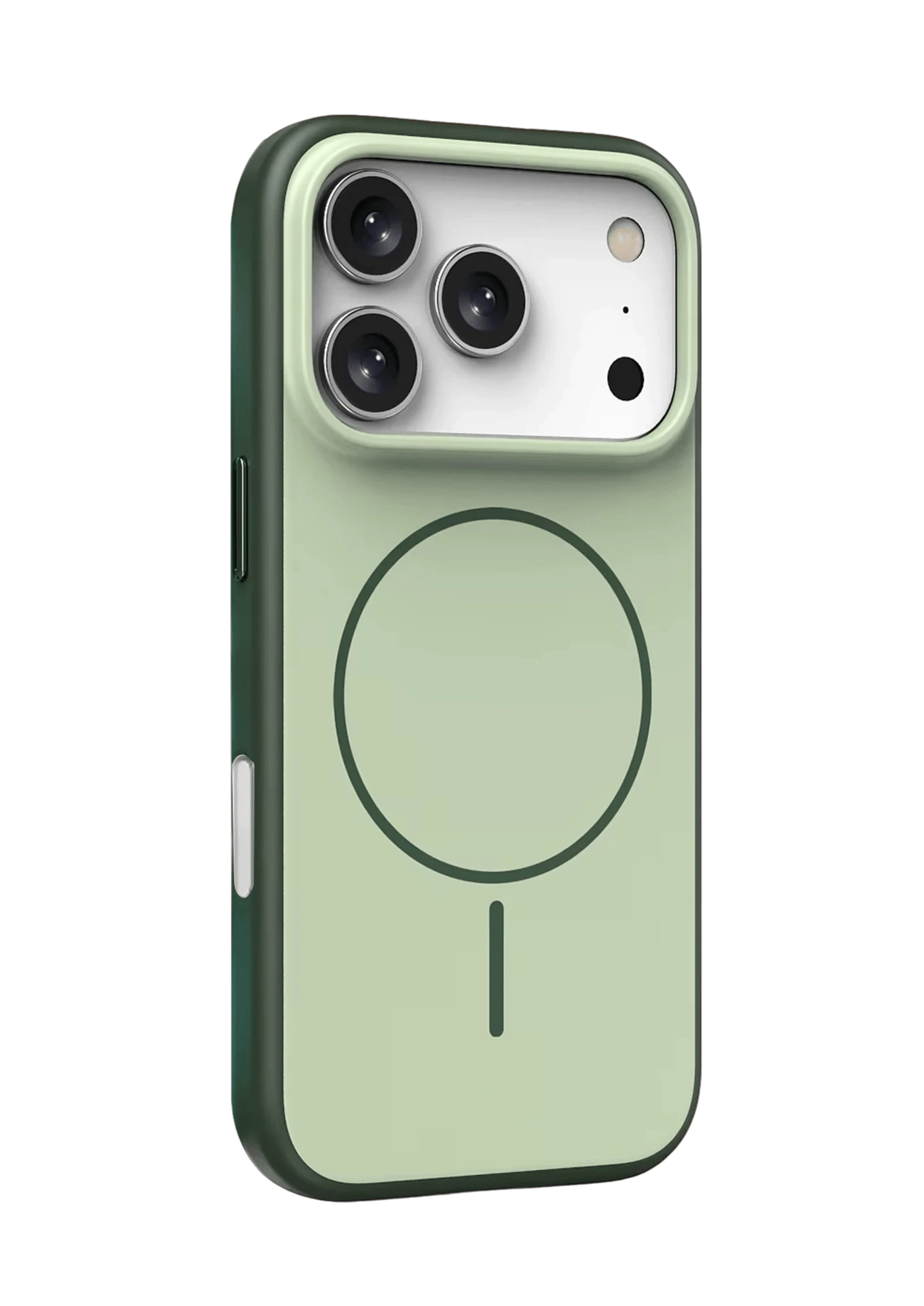 MAGSAFE KILIFLARJOKONVMGSF11Apple iPhone 17 Pro MagSafe Uyumlu Neva Serisi Telefon Kılıfı – Koyu Yeşil