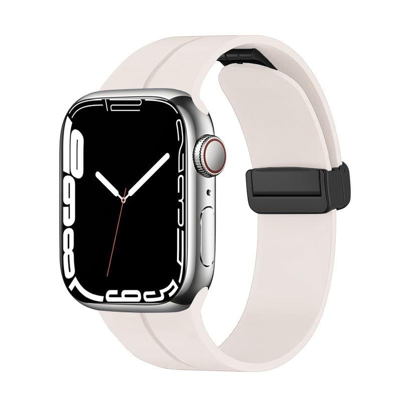 SİLİKON KORDONLARZORESLKN01Apple Watch 42mm / 44mm / 45mm / 46mm / 49mm Silikon Kordon - Star Light 