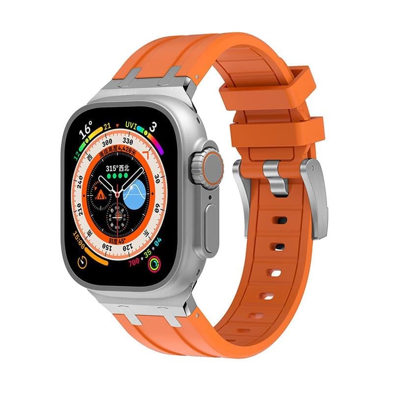 Apple Watch 42mm / 44mm / 45mm / 46mm / 49mm Silikon Kordon - Turuncu - SİLİKON KORDONLAR | 3 Al 2 Öde Avantajı | DiversecaseSİLİKON KORDONLARZORESLKN04Apple Watch Silikon Kordon Turuncu