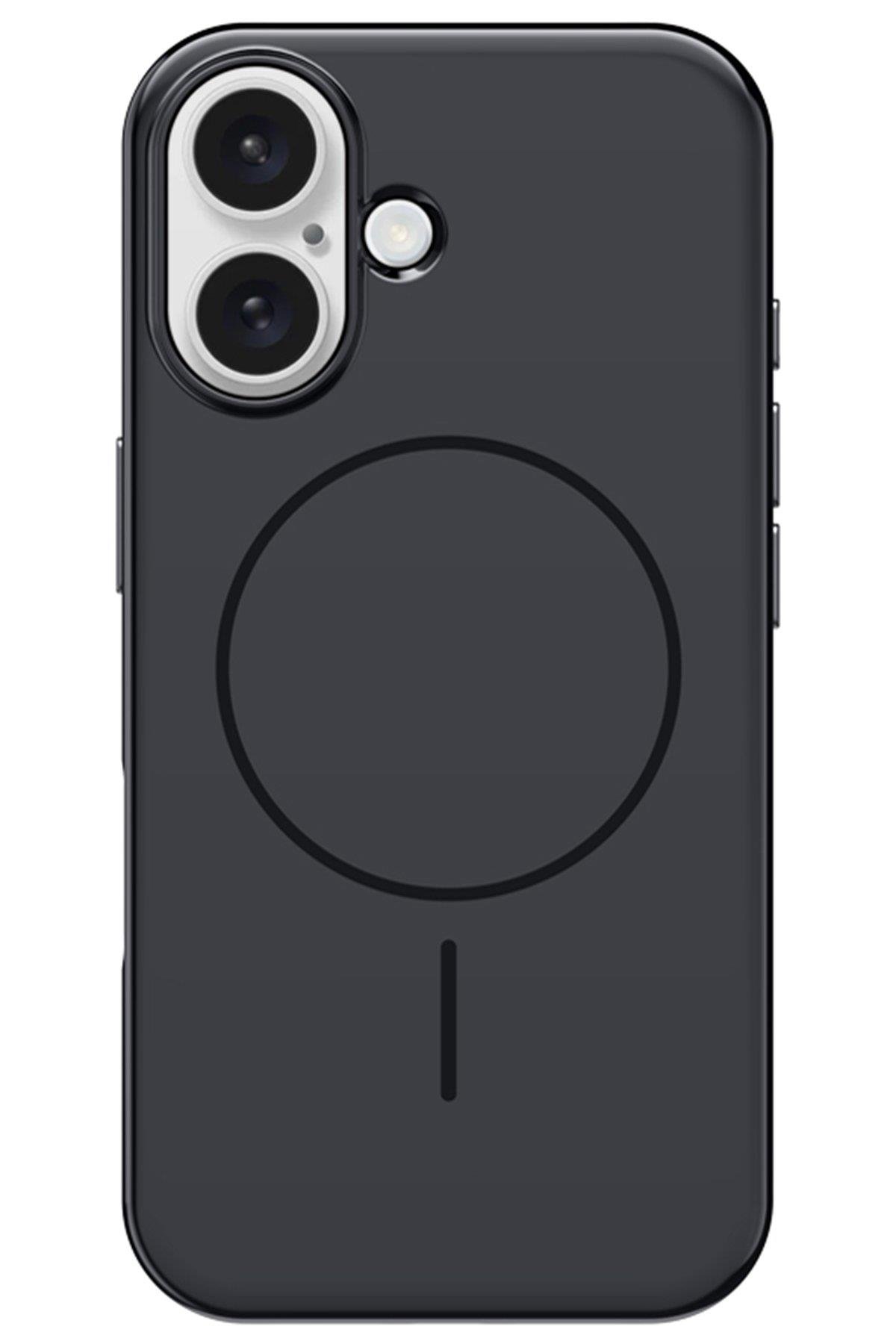 MAGSAFE KILIFLARHDDHDD13HDD iPhone 16 HBC-300 Beat Magsafe Kılıf - Siyah