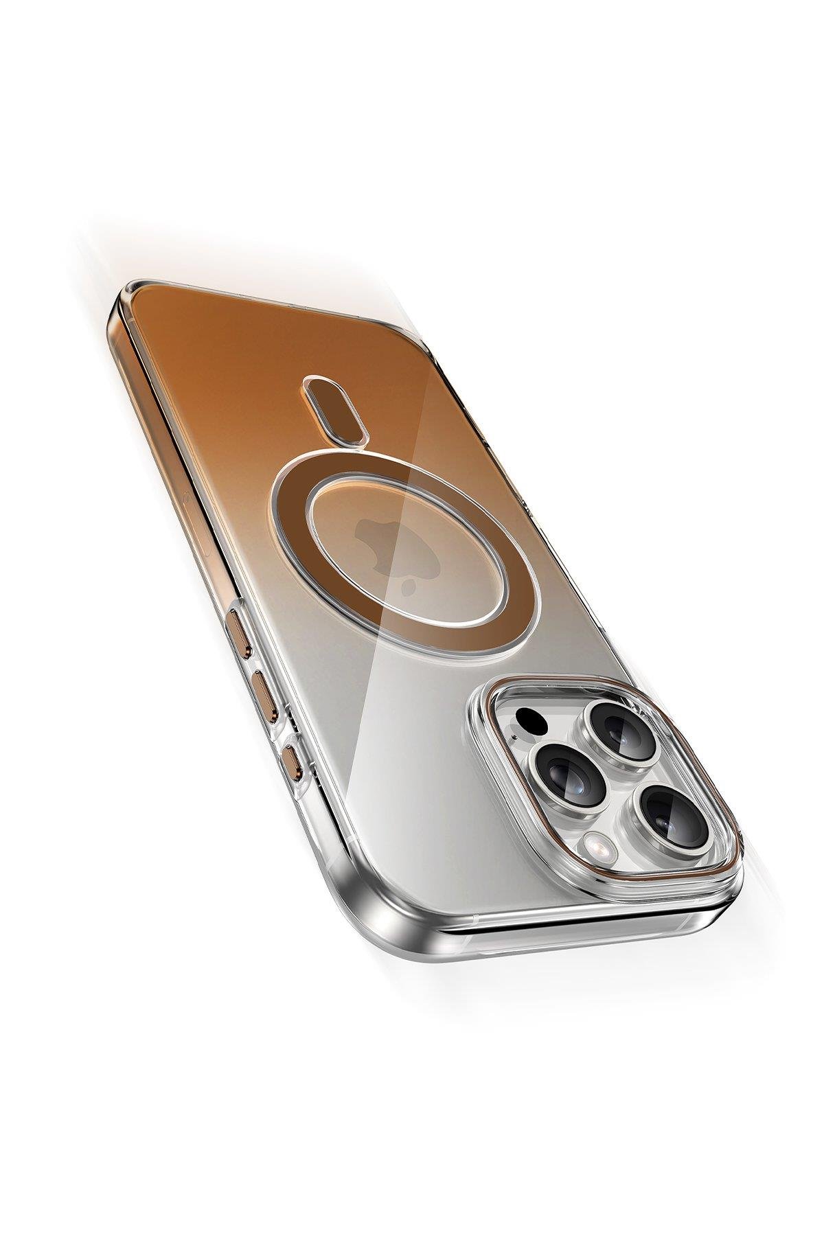 KEEPHONE MARKA KILIFLARKEEPHONEKPHN02Keephone iPhone 16 Pro Aurora Pro Magsafe Kılıf - Çöl Titanyum