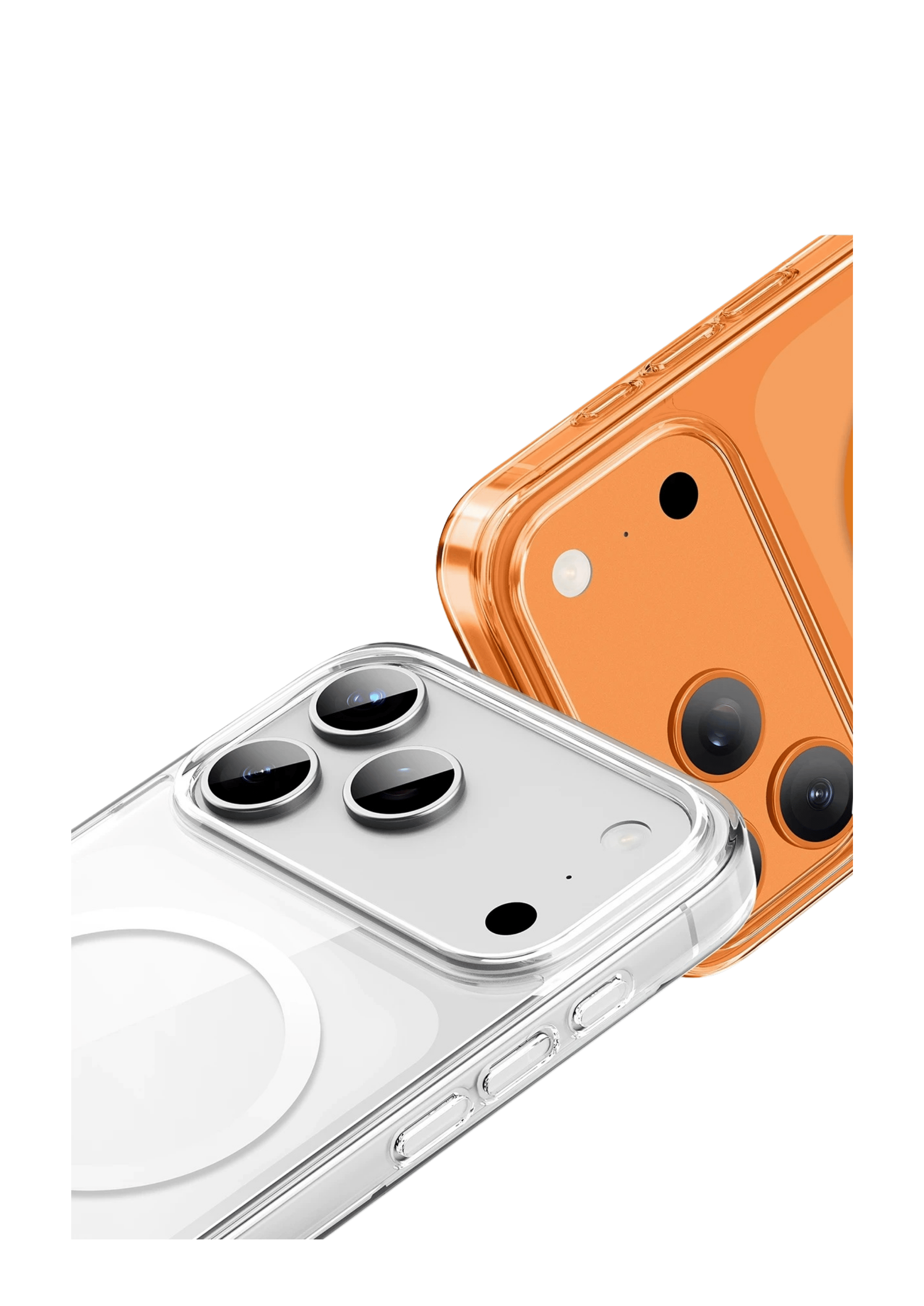 KEEPHONE MARKA KILIFLARKEEPHONEGLZ03Keephone iPhone 17 Pro Glaze MagSafe Uyumlu Darbeye Dayanıklı Kılıf – Turuncu