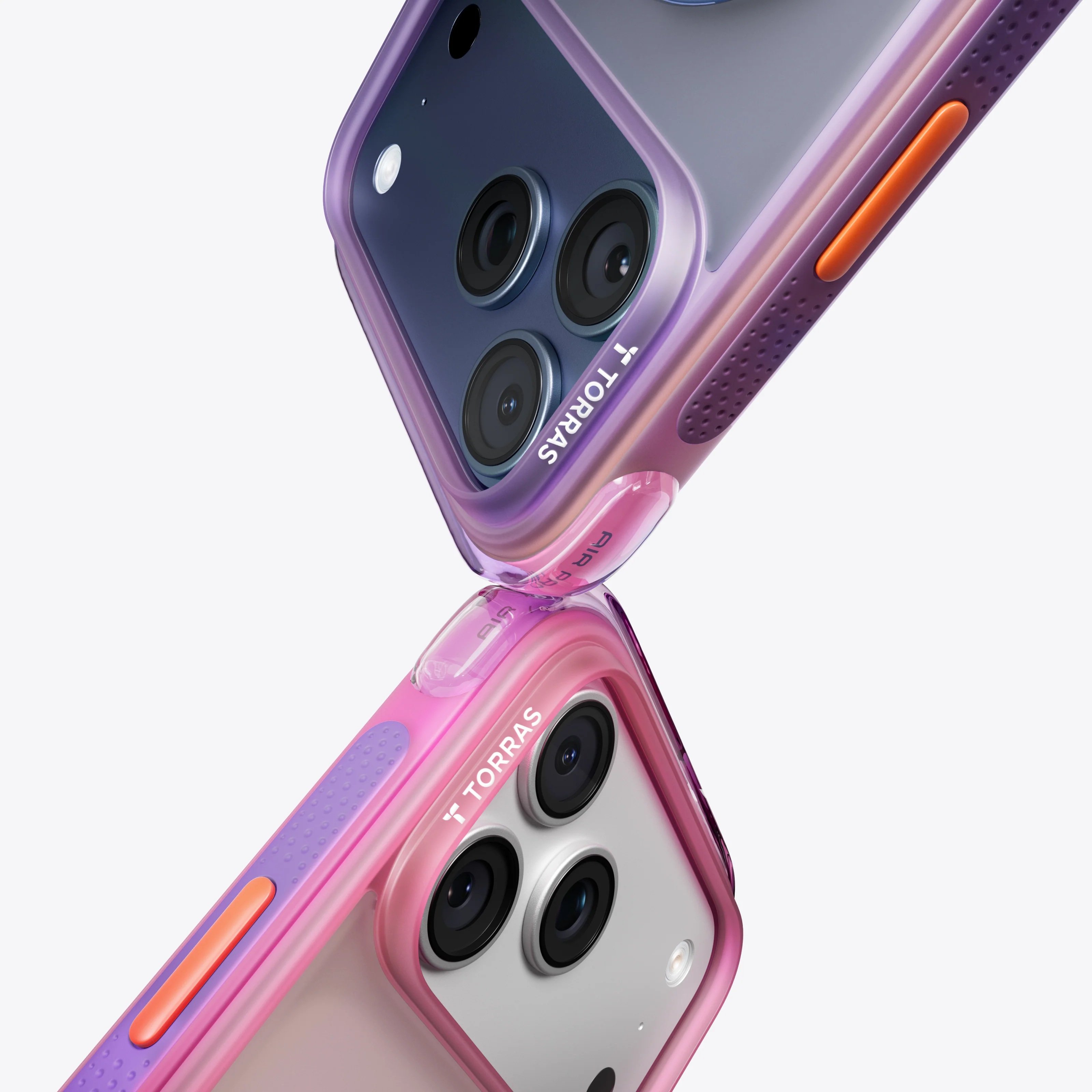 TORRAS MARKA KILIFLARTORRASTRRS10Torras iPhone 17 Pro Max Ostand Spin Air MagSafe Standlı Koruma Kılıf – Mor