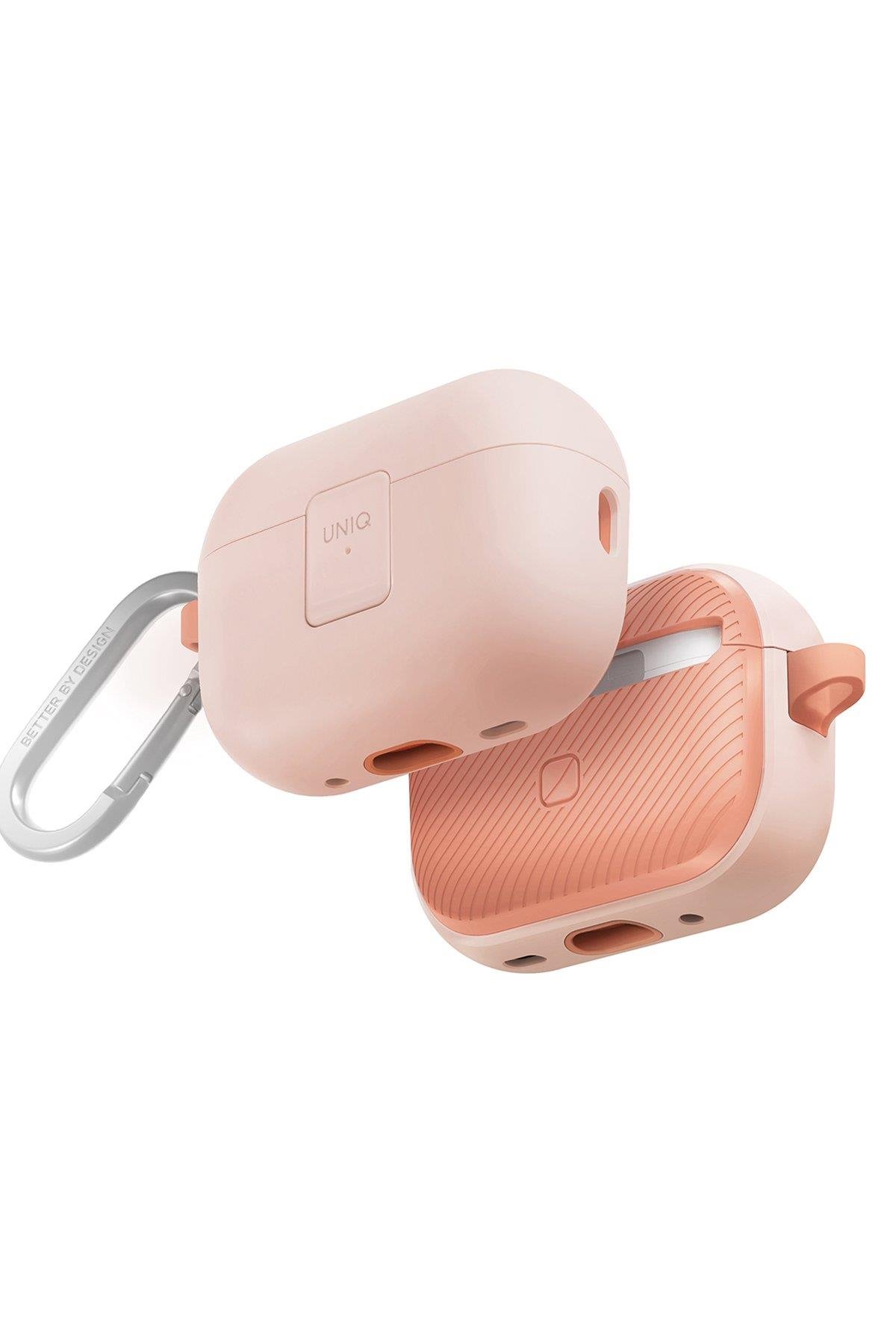 UNIQ AİRPODS KILIFLARIUNIQUNQ64Uniq Airpods Pro 2 (2.nesil) Clyde Kilitli Kılıf - Pembe
