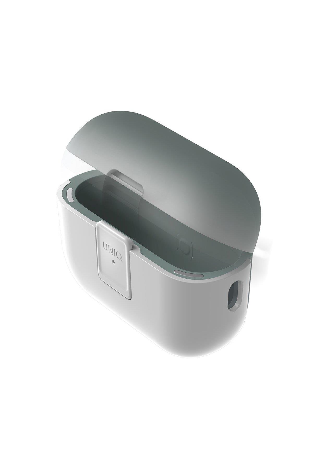 UNIQ AİRPODS KILIFLARIUNIQUNQ65Uniq Airpods Pro 2 (2.nesil) Clyde Kilitli Kılıf - Beyaz