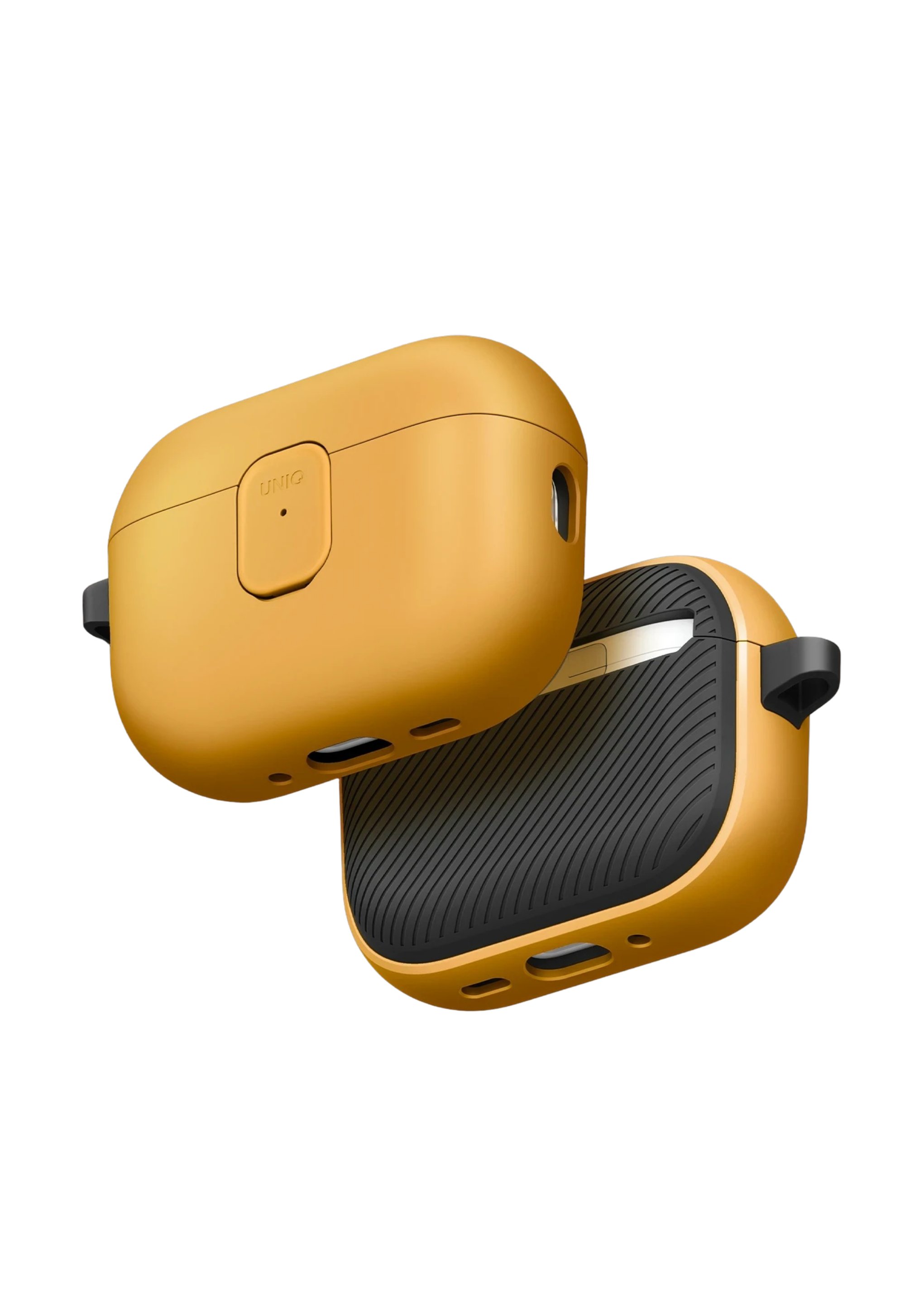 UNIQ AİRPODS KILIFLARIUNIQUNQ102Uniq AirPods Pro 3 (3. Nesil) Clyde Kilitli Şeffaf Kılıf – Sarı