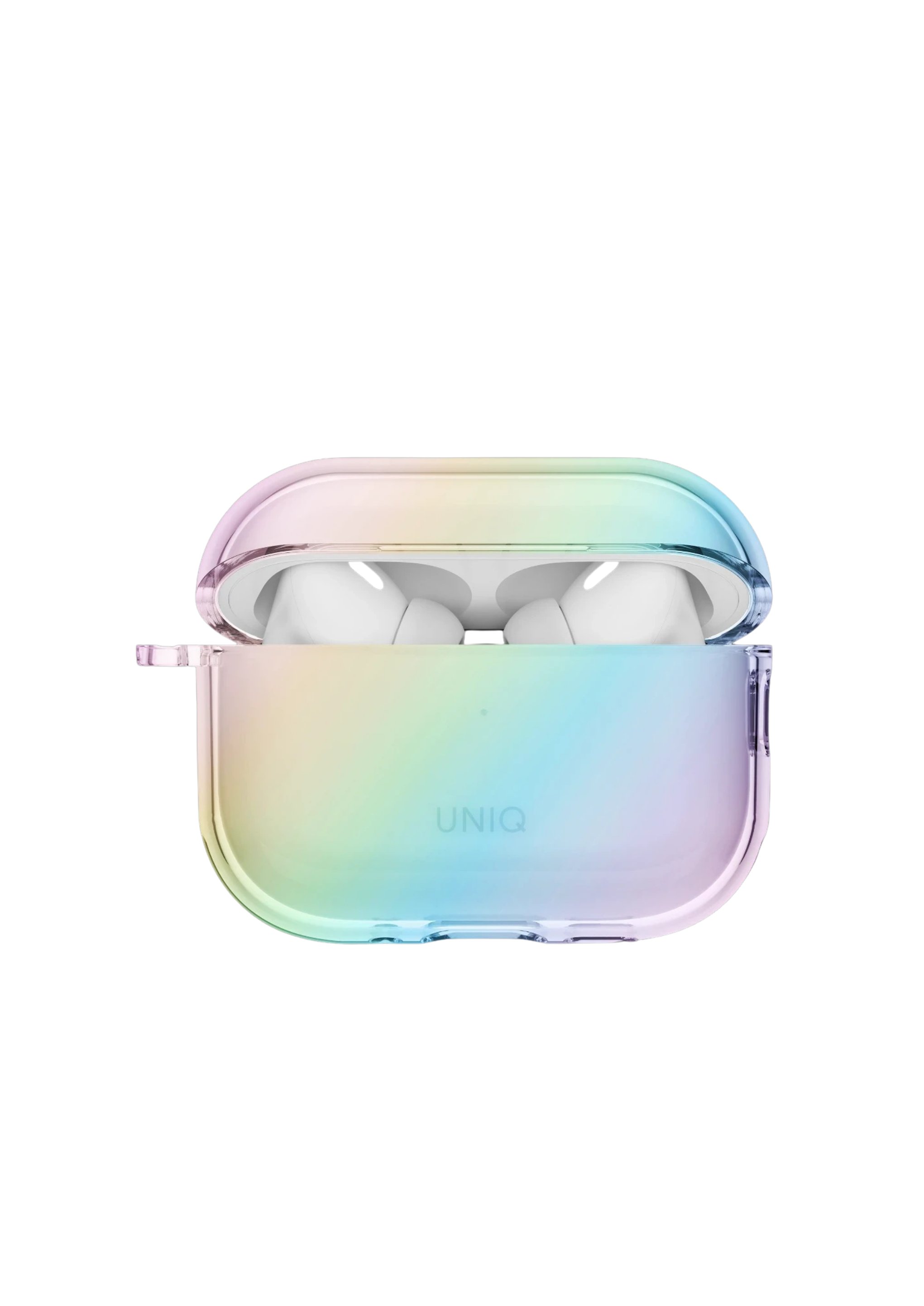 UNIQ AİRPODS KILIFLARIUNIQUNQ83Uniq AirPods Pro 3 (3. Nesil) Iridescia Hang Serisi Askılı Şeffaf Kılıf - Holo Quartz