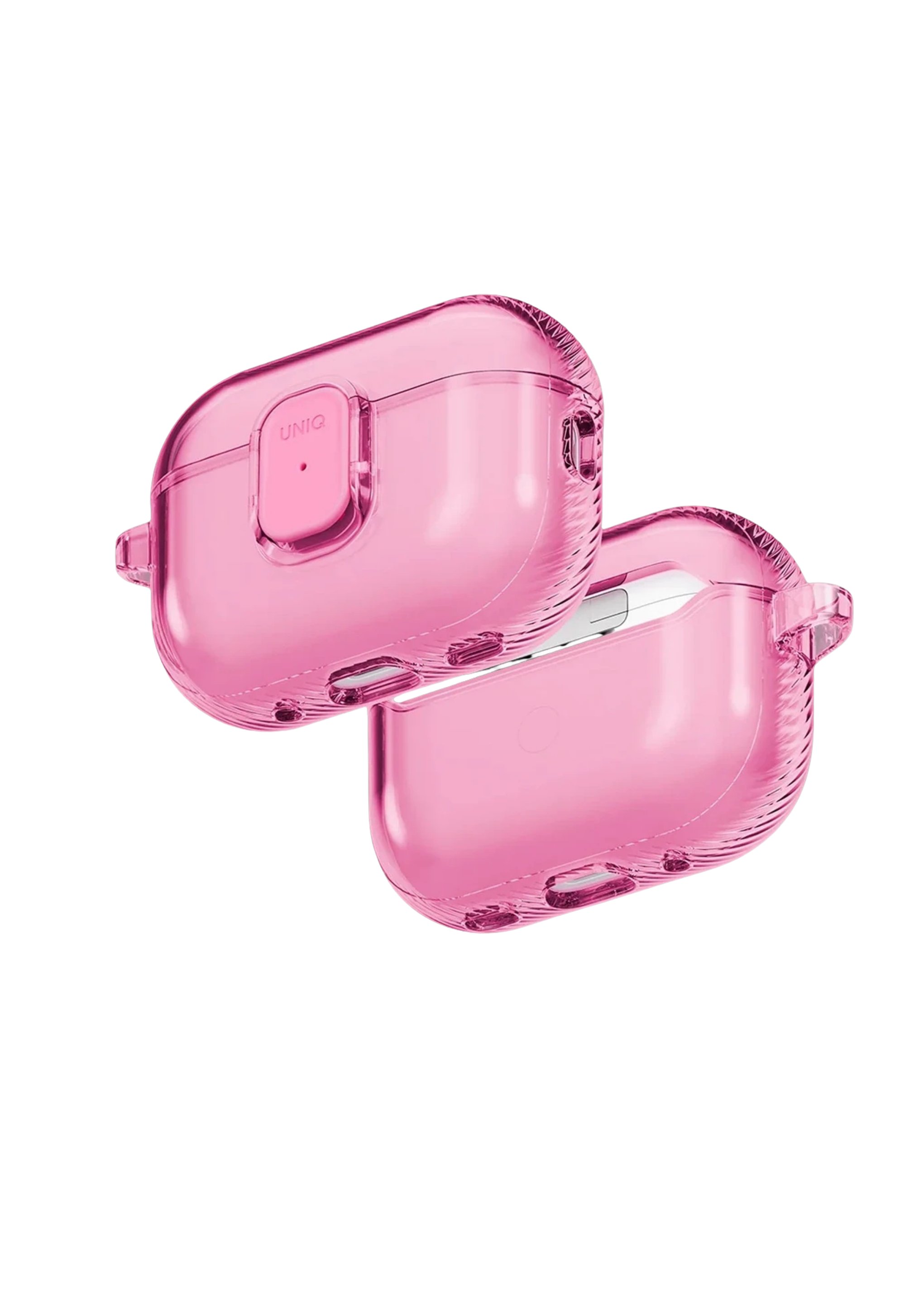 UNIQ AİRPODS KILIFLARIUNIQUNQ106Uniq AirPods Pro 3 (3. Nesil) Glase Pro Darbeye Dayanıklı Koruma Kilitli Kılıf – Pembe