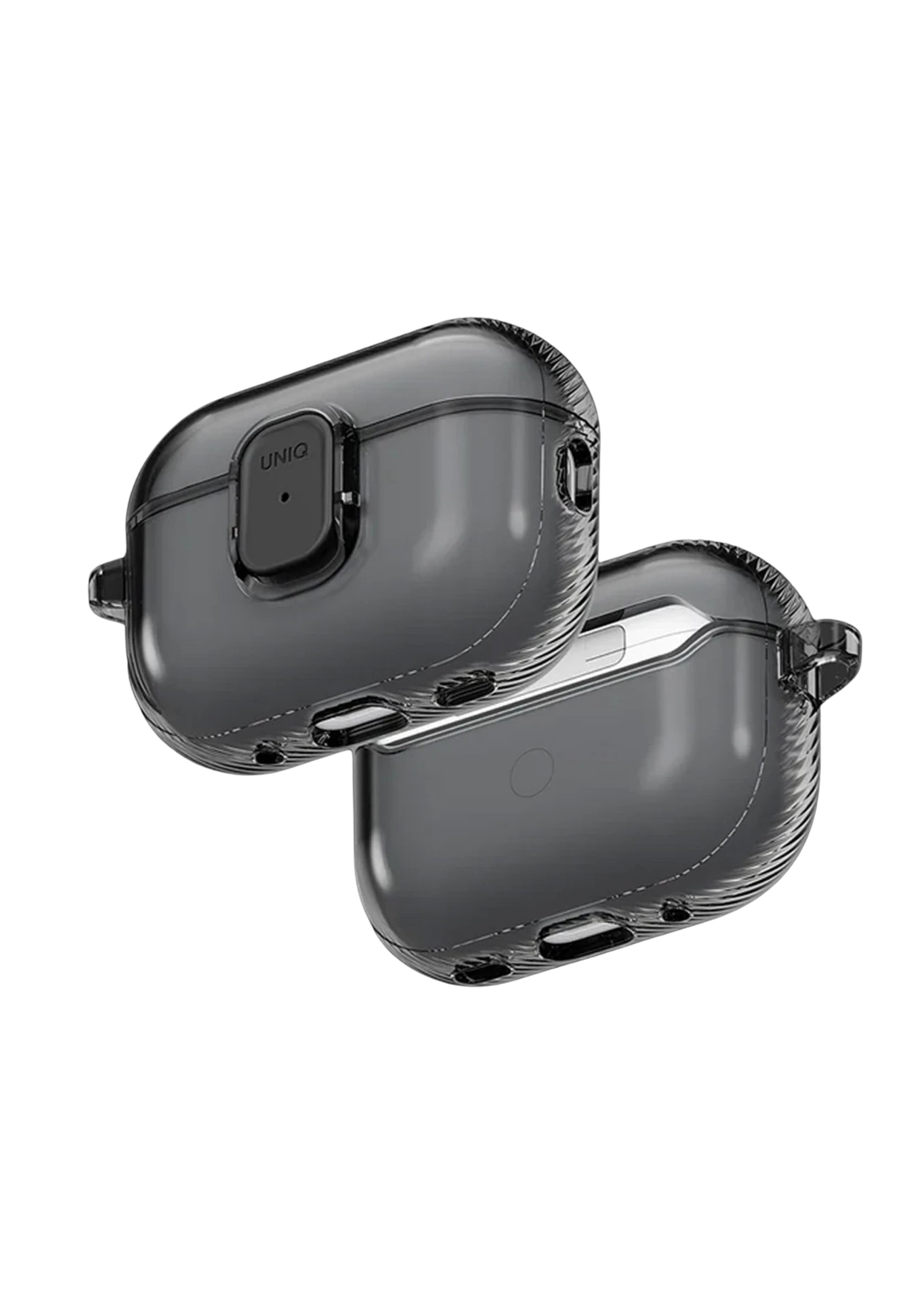 UNIQ AİRPODS KILIFLARIUNIQUNQ105Uniq AirPods Pro 3 (3. Nesil) Glase Pro Darbeye Dayanıklı Koruma Kilitli Kılıf – Füme