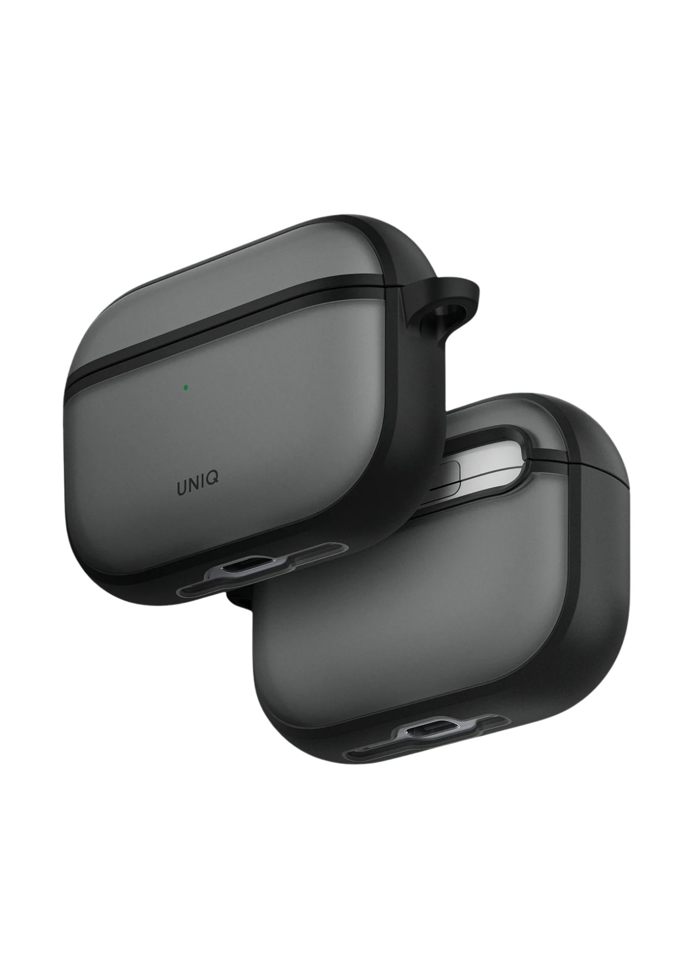 UNIQ AİRPODS KILIFLARIUNIQUNQ125Uniq AirPods Pro 3 (3. Nesil) Veren Frosted Hang Mat Koruma Kılıf – Siyah