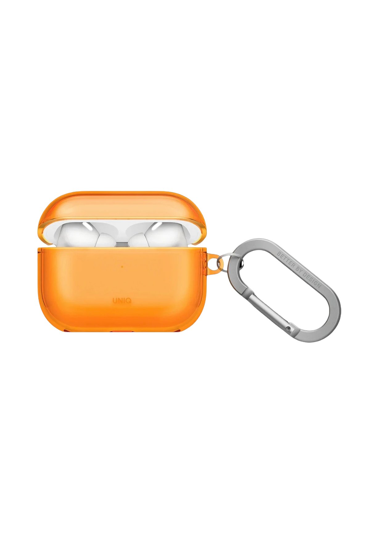 UNIQ AİRPODS KILIFLARIUNIQUNQ118Uniq AirPods Pro 3 (3. Nesil) Glase Darbe Korumalı Silikon Kılıf – Turuncu