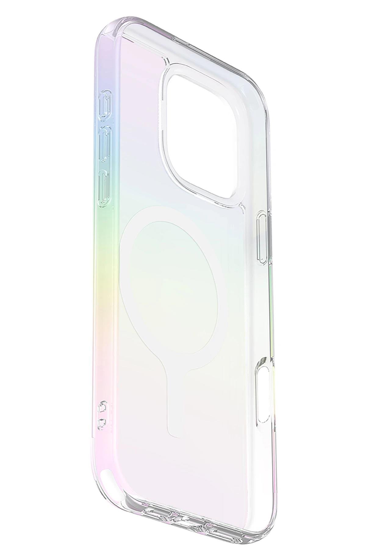 UNIQ MARKA KILIFLAR UNIQUNQ60Uniq Apple iPhone 16 Pro Iridescia Magsafe Kapak - Rainbow