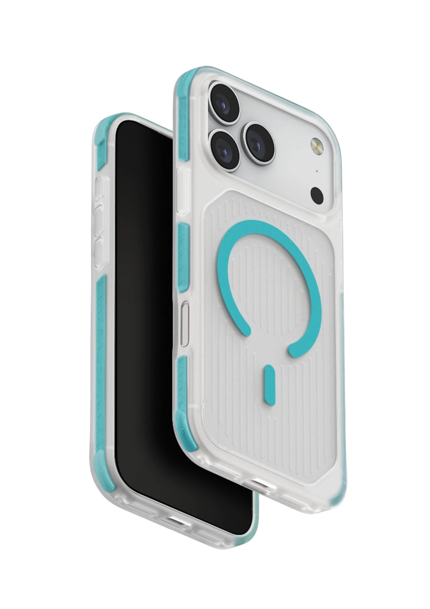 UNIQ MARKA KILIFLAR UNIQUNQ120Uniq Apple iPhone 17 Pro MagSafe Uyumlu Combat Active Darbe Emici Kılıf – Turkuaz