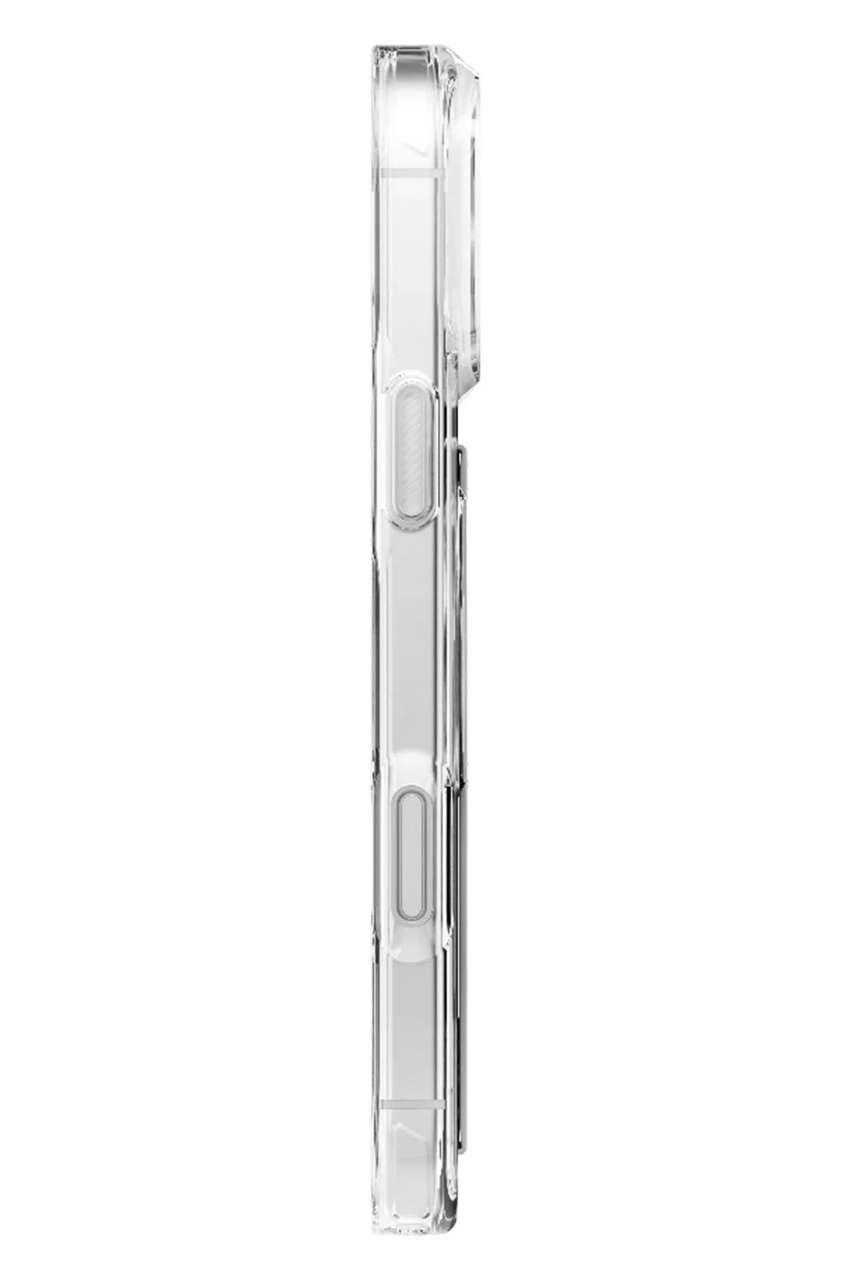 UNIQ MARKA KILIFLAR UNIQUNQ73Uniq Apple iPhone 17 Pro Max MagSafe Uyumlu Heldro Air Telefon Kılıfı - Şeffaf