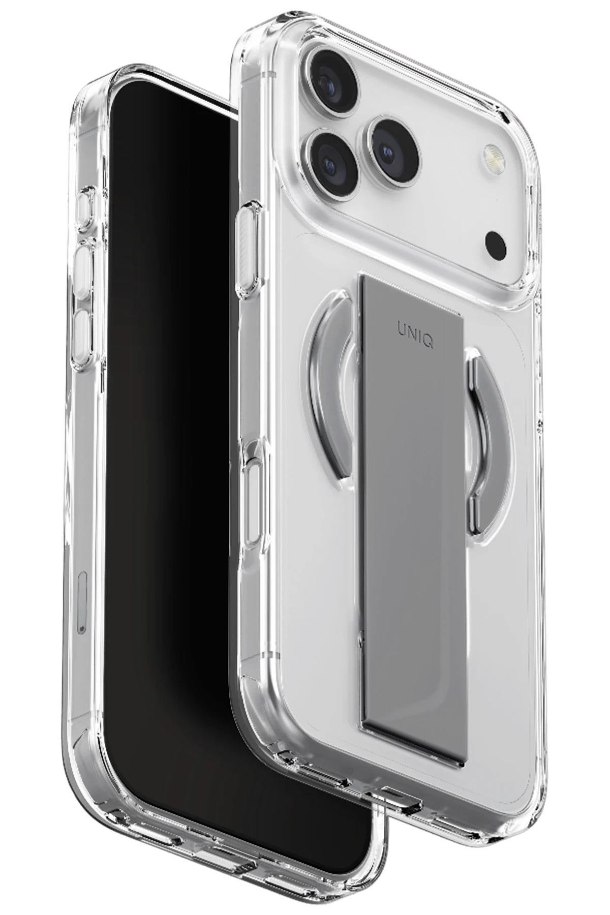 UNIQ MARKA KILIFLAR UNIQUNQ73Uniq Apple iPhone 17 Pro Max MagSafe Uyumlu Heldro Air Telefon Kılıfı - Şeffaf