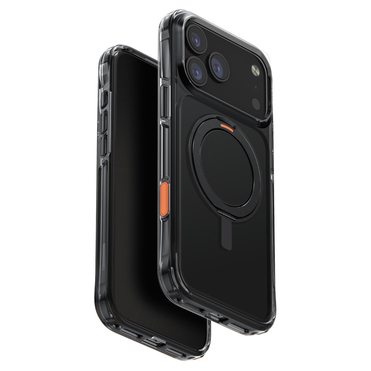 UNIQ MARKA KILIFLAR UNIQUNQ140Uniq Apple iPhone 17 Pro Max Swivix 360° Rotating Kickstand Magsafe Kılıf - Siyah