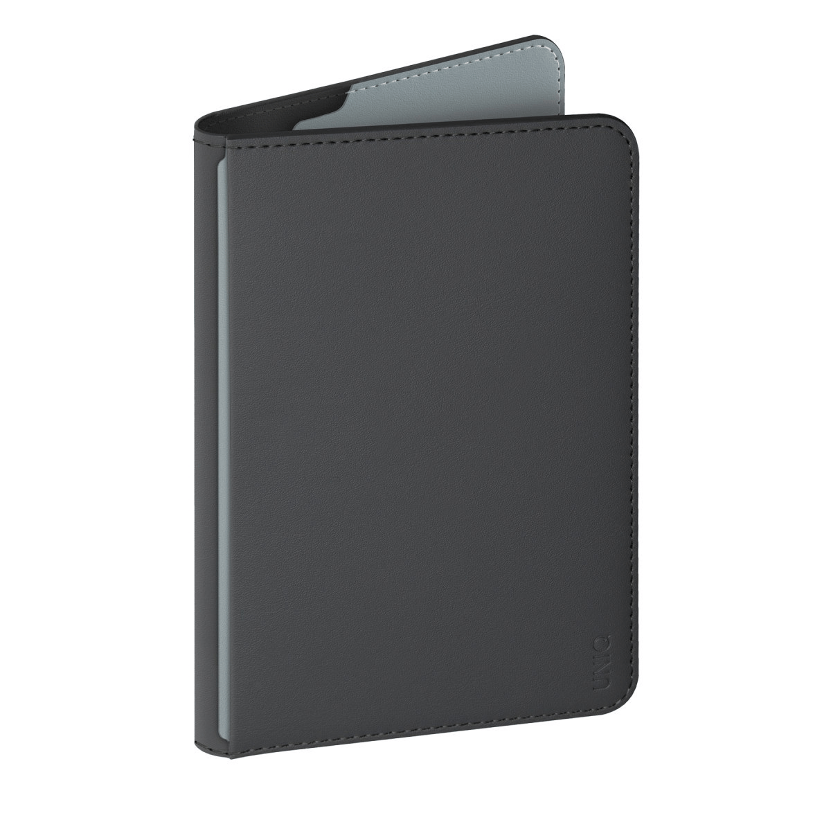 UNIQ MAGSAFE CÜZDANUNIQUNQ141Uniq Belmont RFID-Block Apple Find My Özellikli Vegan Deri Kart & Pasaport Tutucu – Gri-Mavi