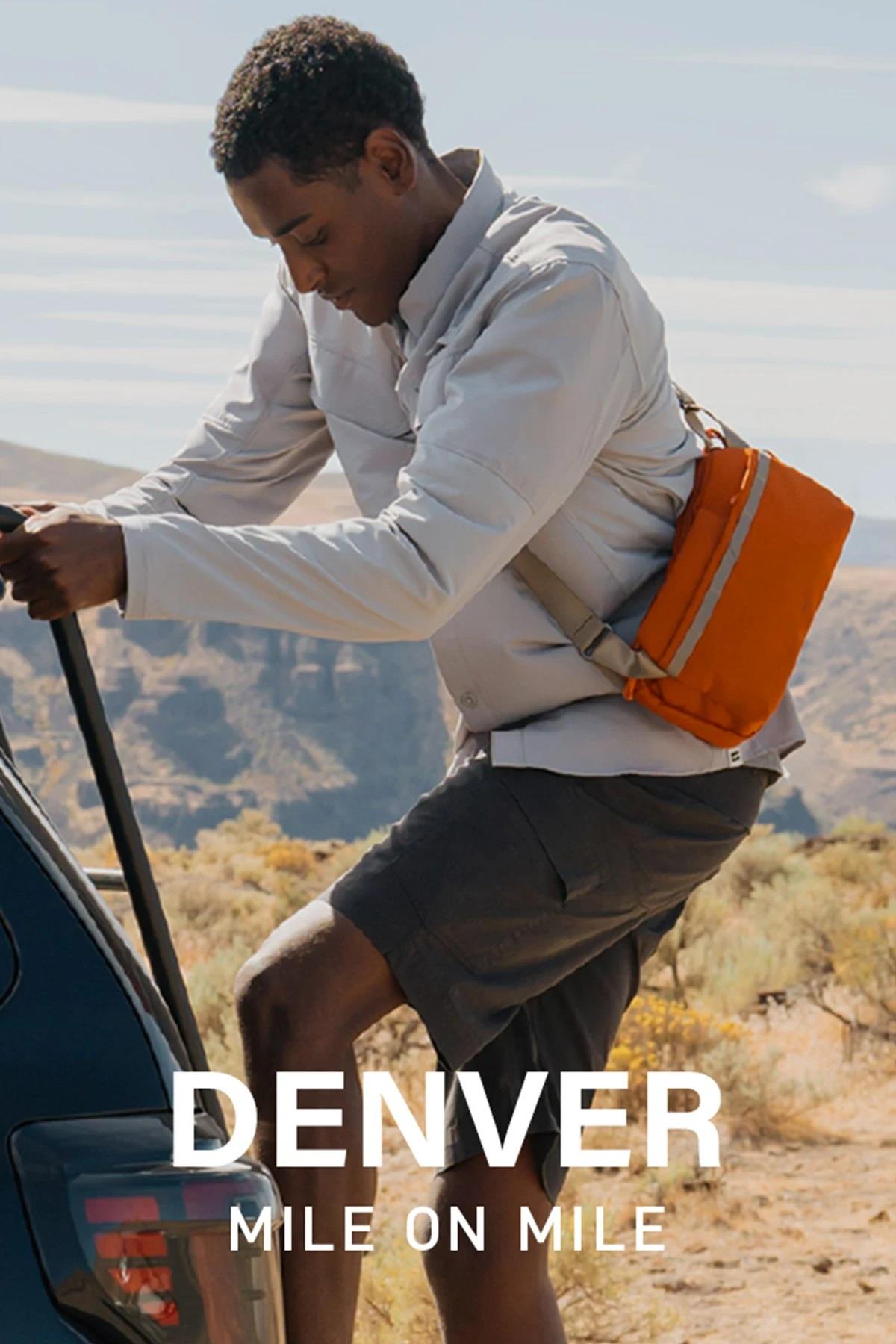 Uniq ÇantaUNIQUNQ95Uniq Denver Canvas Su Geçirmez Günlük Crossbody Bag Omuz Çantası – Turuncu