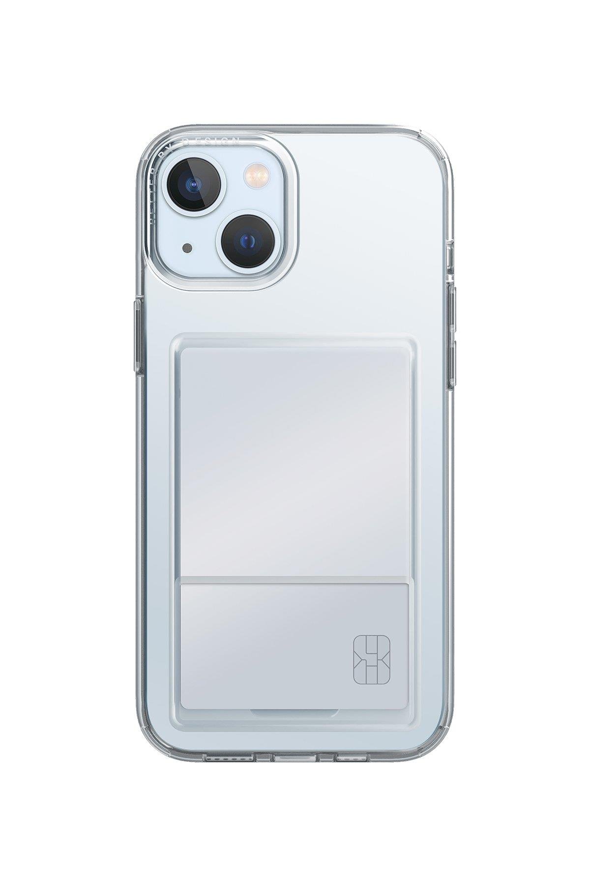 UNIQ MARKA KILIFLAR UNIQUNQ55Uniq iPhone 15 Air Fender Kartvizitli Kapak - Şeffaf