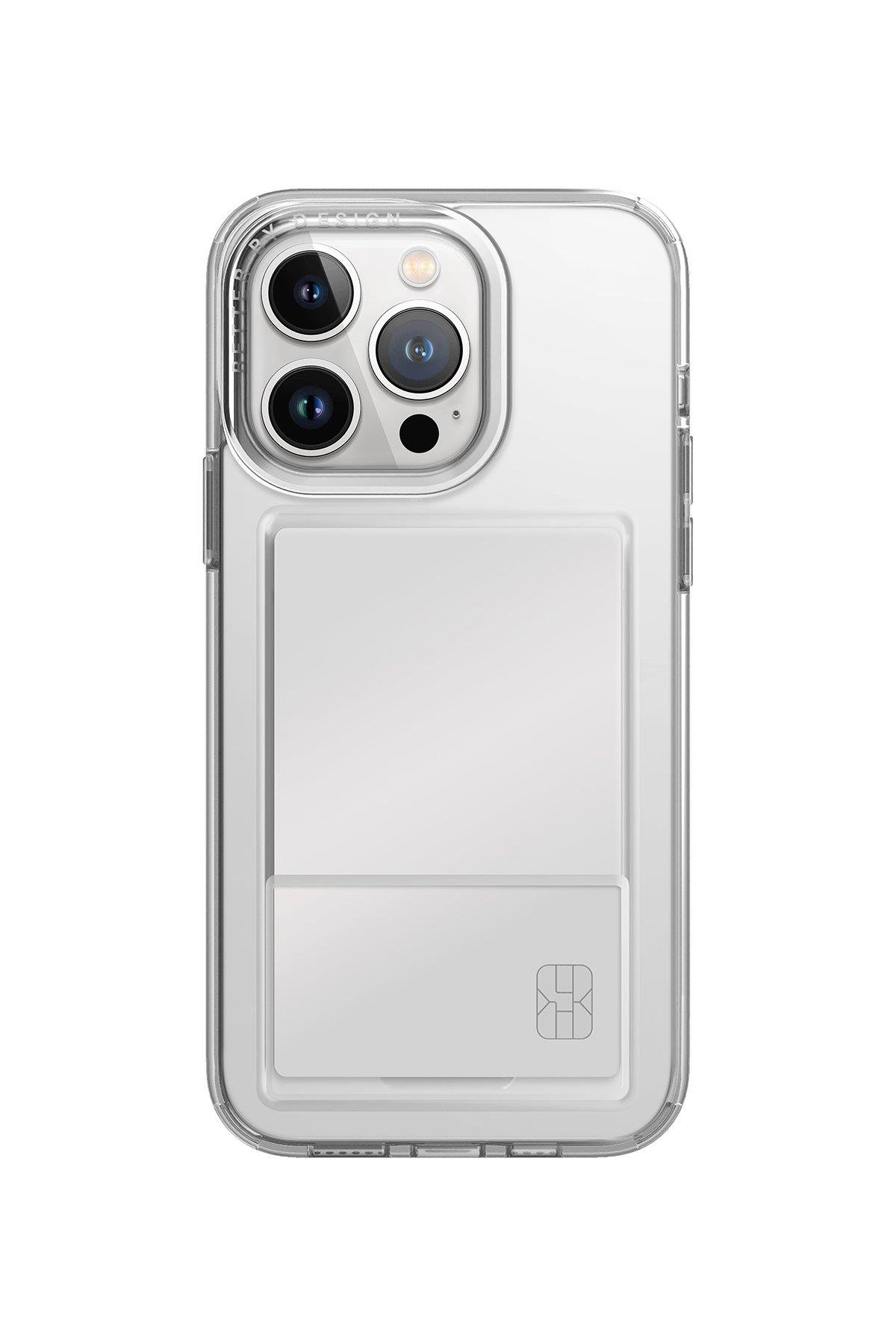 UNIQ MARKA KILIFLAR UNIQUNQ59Uniq iPhone 15 Pro Max Air Fender Kartvizitli Kapak - Şeffaf