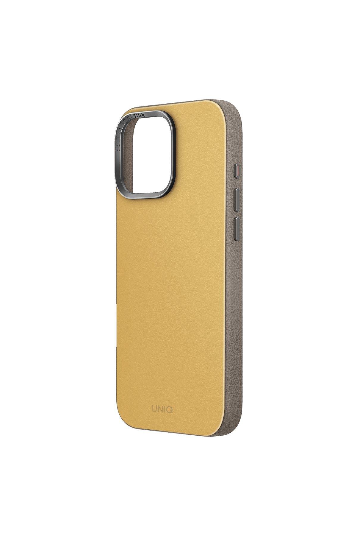UNIQ MARKA KILIFLAR UNIQUNQ03Uniq iPhone 16 Pro Max Lyden DS Magsafe Kapak - Sarı