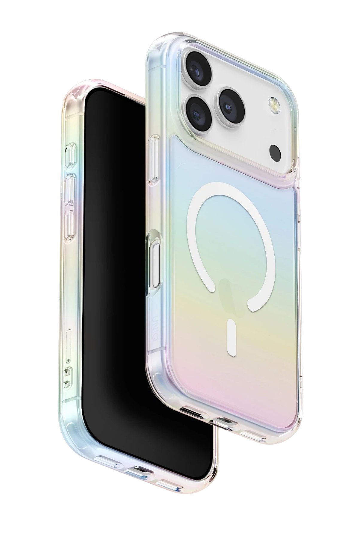 UNIQ MARKA KILIFLAR UNIQUNQ113Uniq iPhone 17 Pro Iridescia MagSafe Uyumlu Holografik Kılıf – Rainbow
