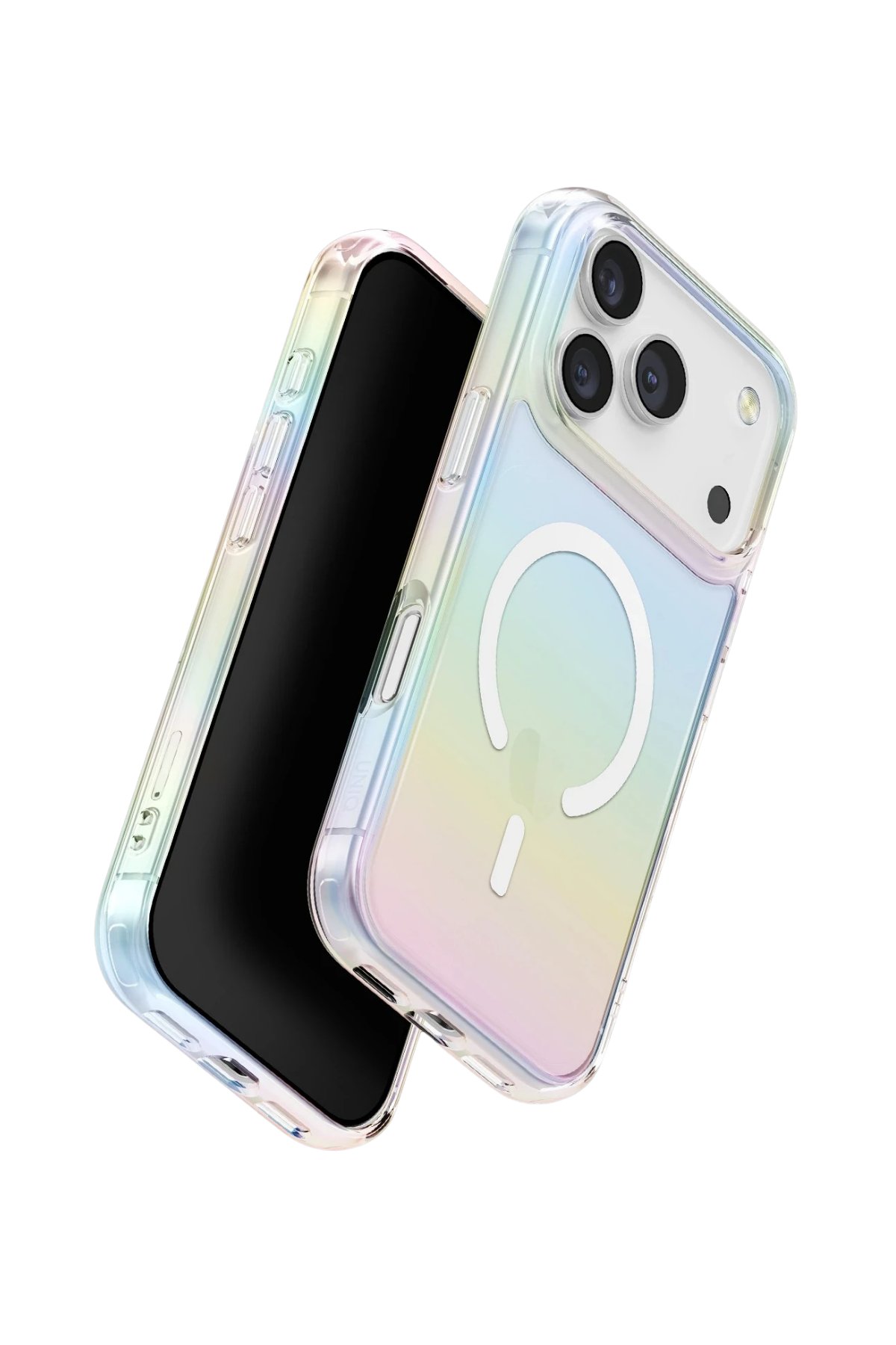 UNIQ MARKA KILIFLAR UNIQUNQ113Uniq iPhone 17 Pro Iridescia MagSafe Uyumlu Holografik Kılıf – Rainbow