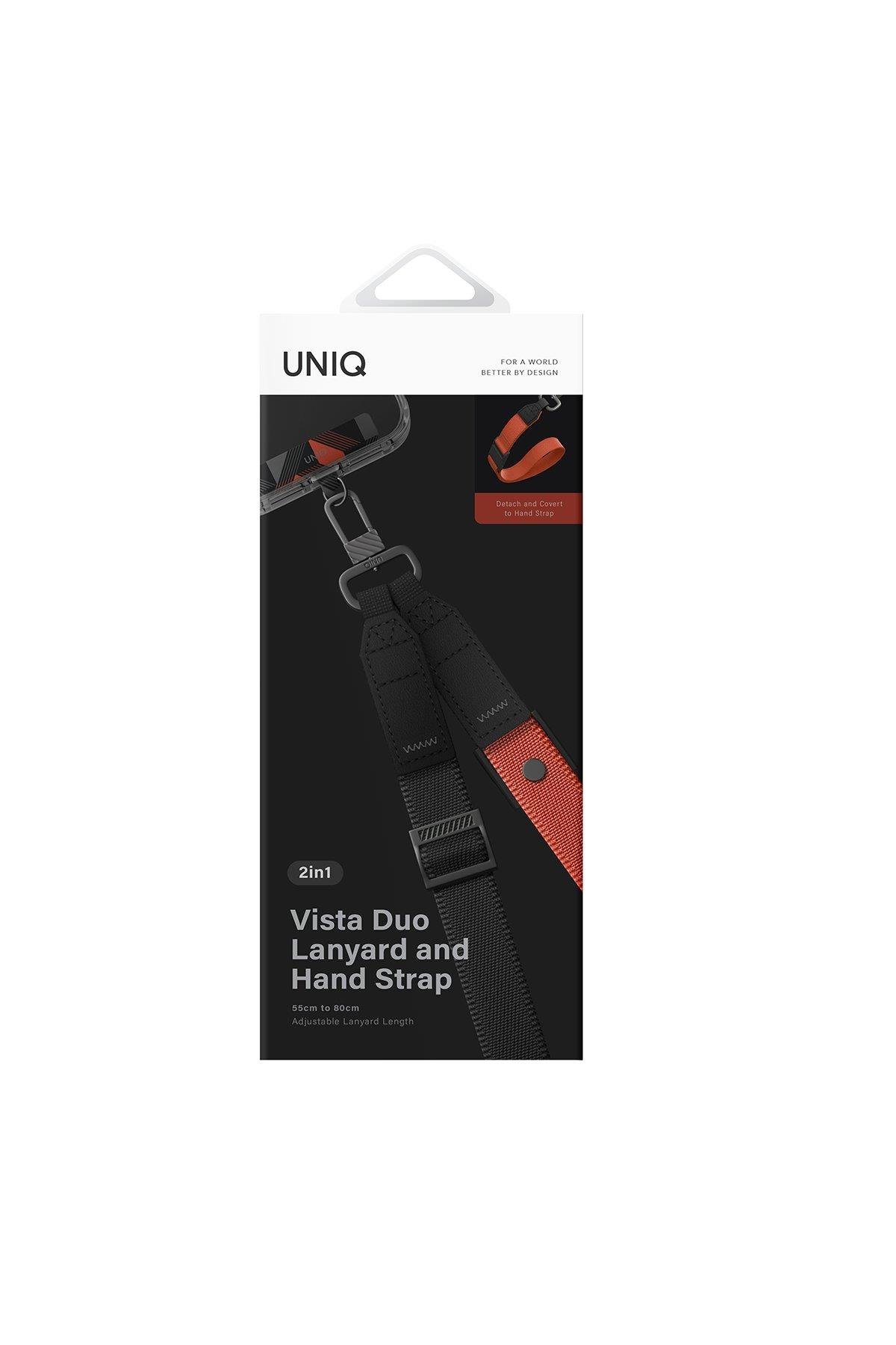 UNIQ BİLEKLİK & BOYUN ASKISIUNIQUNQ20Uniq Vista Duo 2in1 Bileklik Boyun Askısı - Siyah