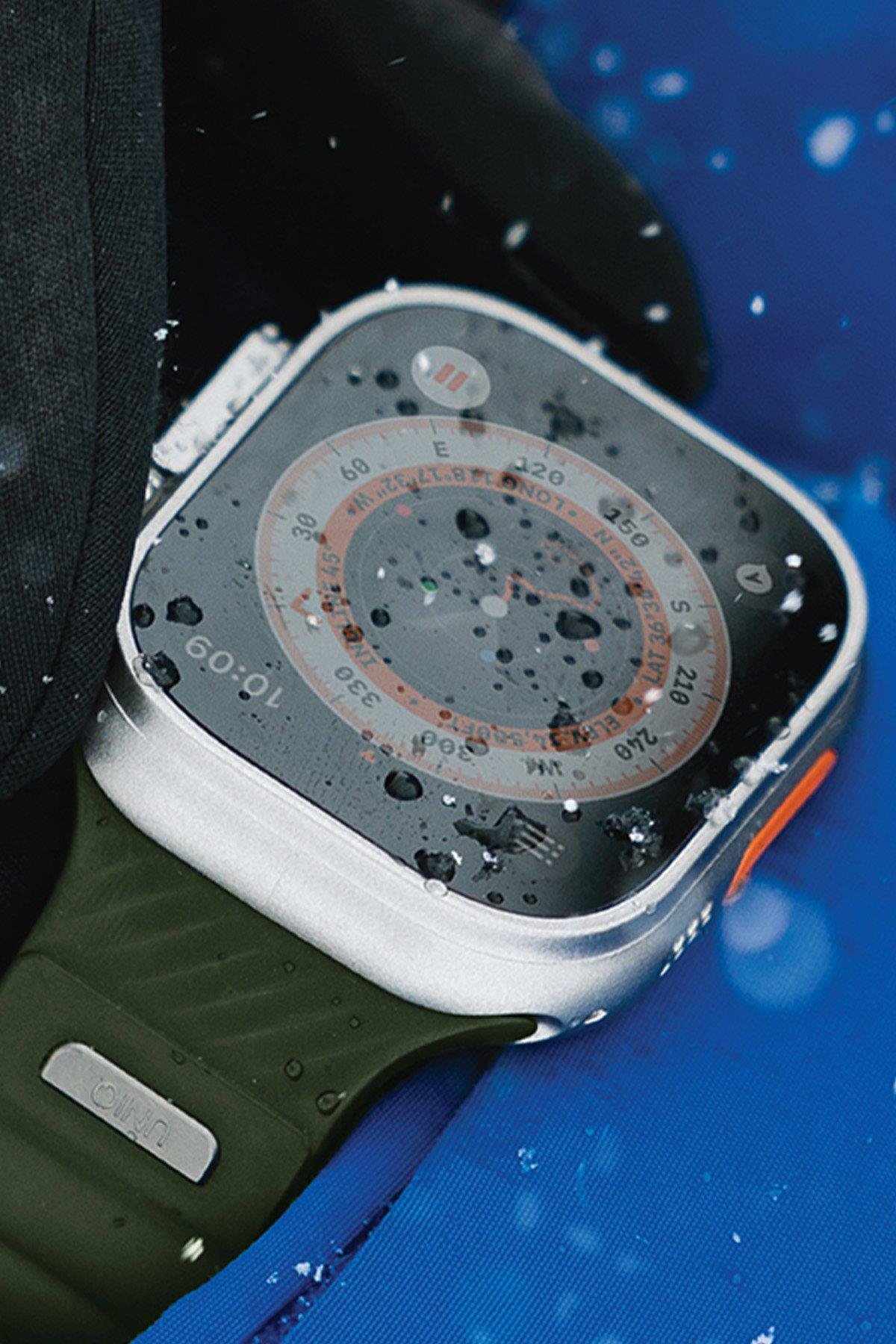 UNIQ KORDONLARUNIQUNQ44Uniq Watch 42mm / 44mm / 45mm / 46mm / 49mm Stride FKM Silikon Kordon - Beyaz