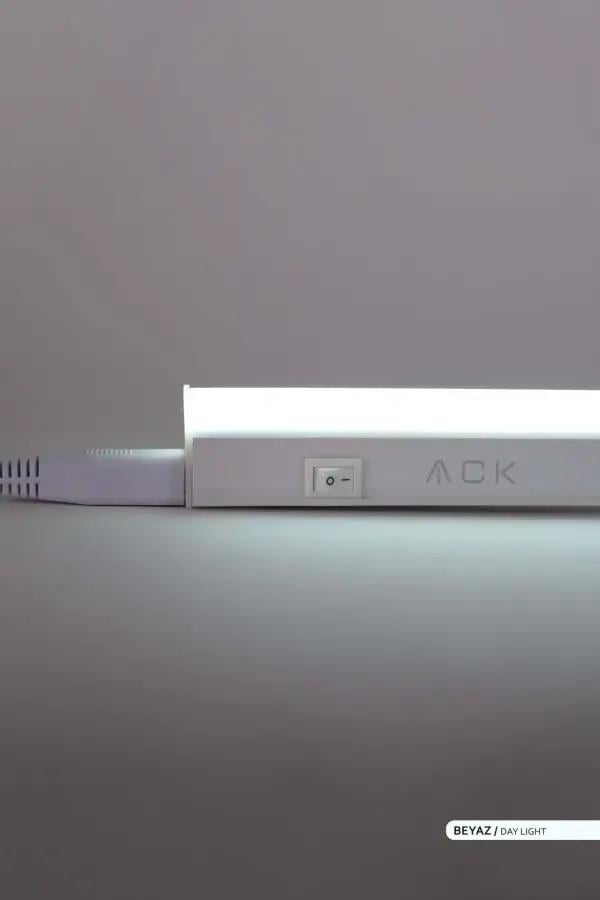 ACK AN10-01130 11W 87cm Merkür Led Bant Armatür 6500K Beyaz Işık