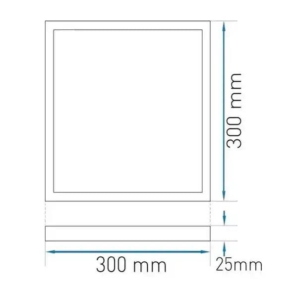 ACK AP21-23330 15W 30x30 cm Sıva Altı Clip In Backlight Led Panel 6500K Beyaz Işık