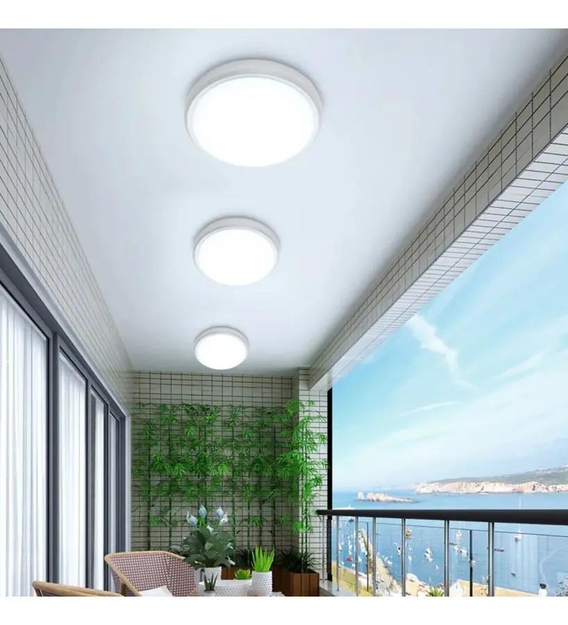 ACK AT10-01830 18W Led Tavan Armatürü Sıva Üstü 6500K Beyaz Işık IP54