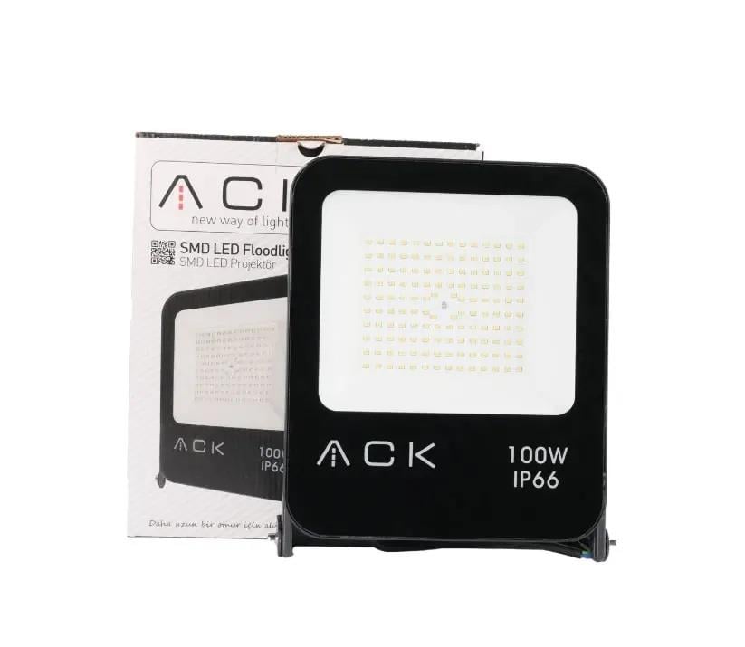 ACK AT62-19102 100W Led Projektör 3000K Günışığı