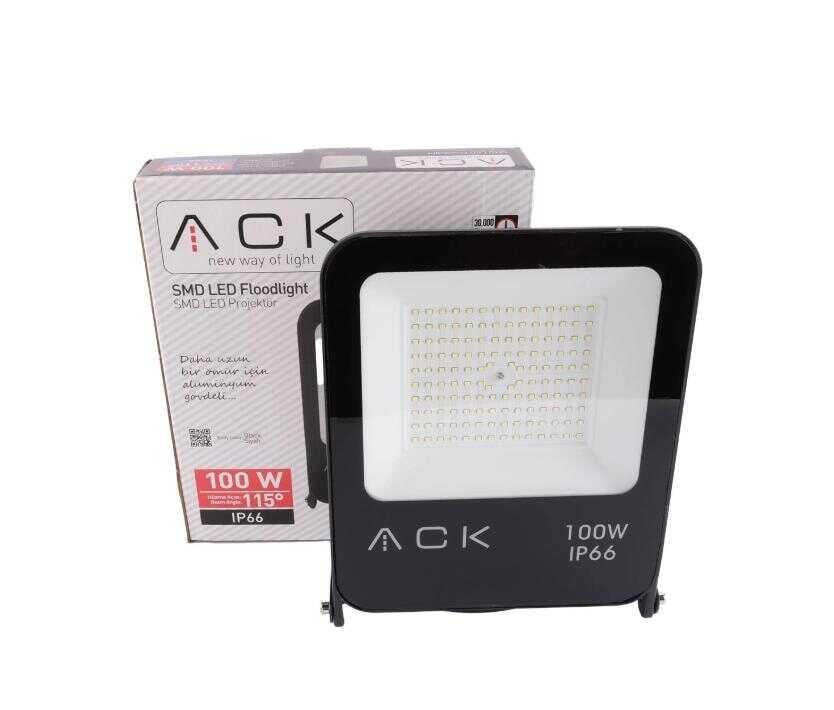 ACK AT62-19132 50W Led Projektör 6500K Beyaz Işık