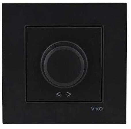Artline Novella/Trenda Siyah Pro Dimmer/1-10v Düğme (Mekanizma Hariç)