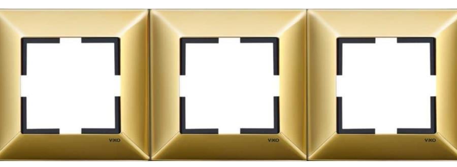Artline Trenda Metal Gold Üçlü Çerçeve