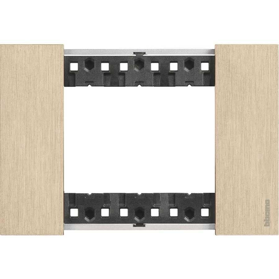 Bticino KA4803ZW Metal Çerçeve 3M Altın