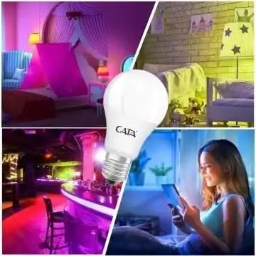 Cata 9W RGB Ampul Uzaktan Kumandalı Beyaz