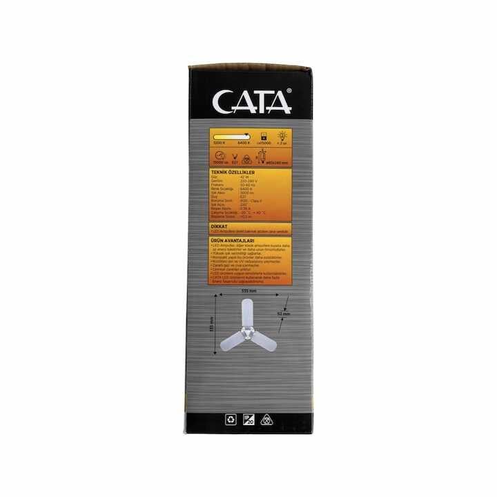 Cata CT-1152 42W Pervane Led Ampul 6500K Beyaz Işık