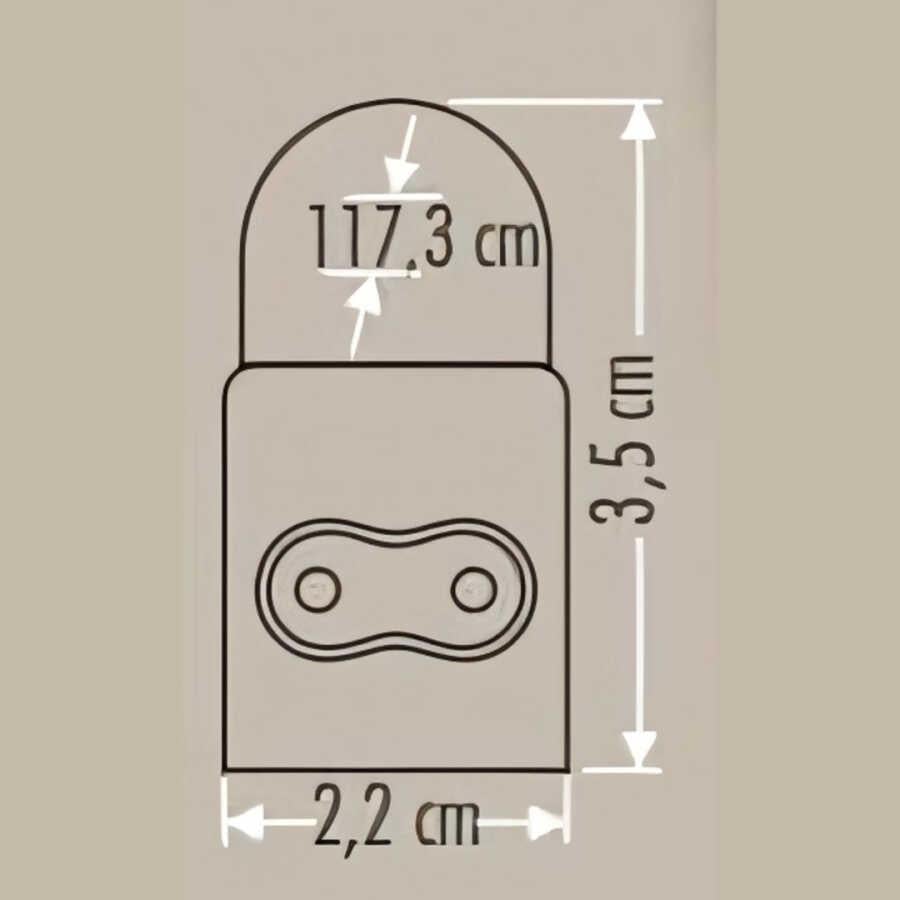 Cata CT-2469 20w T5 117cm Ledli Bant Armatür Eklenebilir Anahtarlı Beyaz Işık