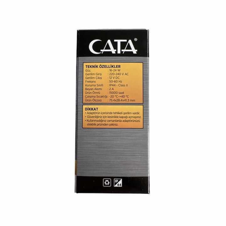 Cata CT-2551 25W 2 Amper Fişli Adaptör