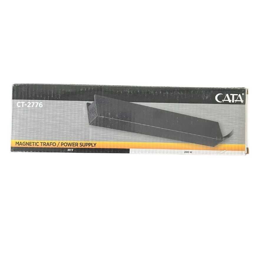 Cata CT-2776 200W Magnetic Trafo Siyah Kasa