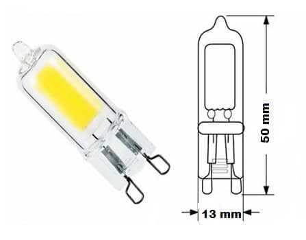 Cata CT-4221 5W Ledli Kapsül Ampul G9 Duylu 220V Günışığı