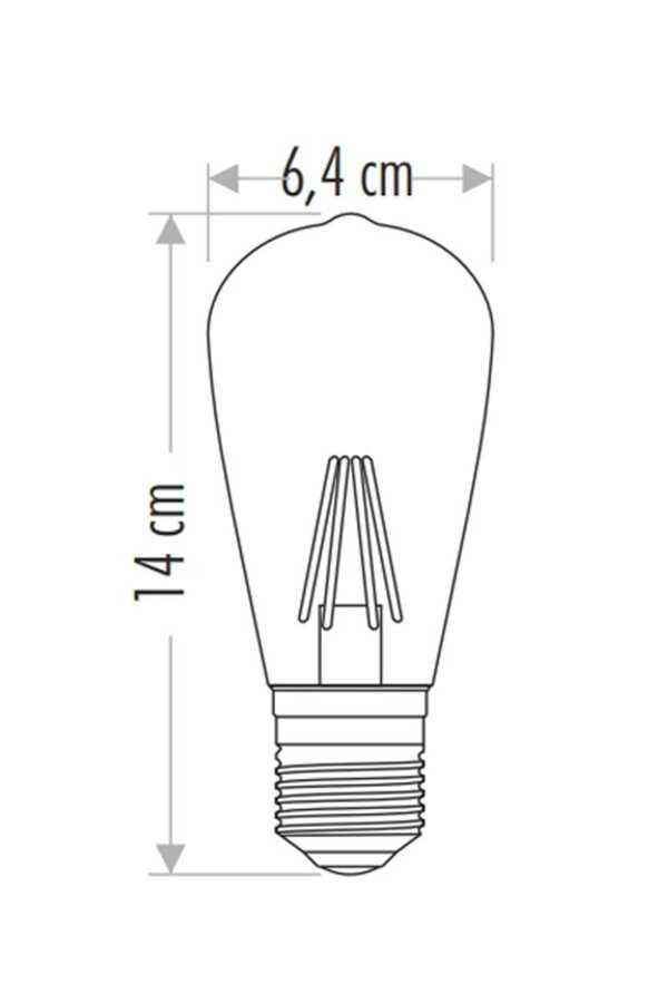 Cata CT-4353 8 Watt Flament Led Ampül Günışığı