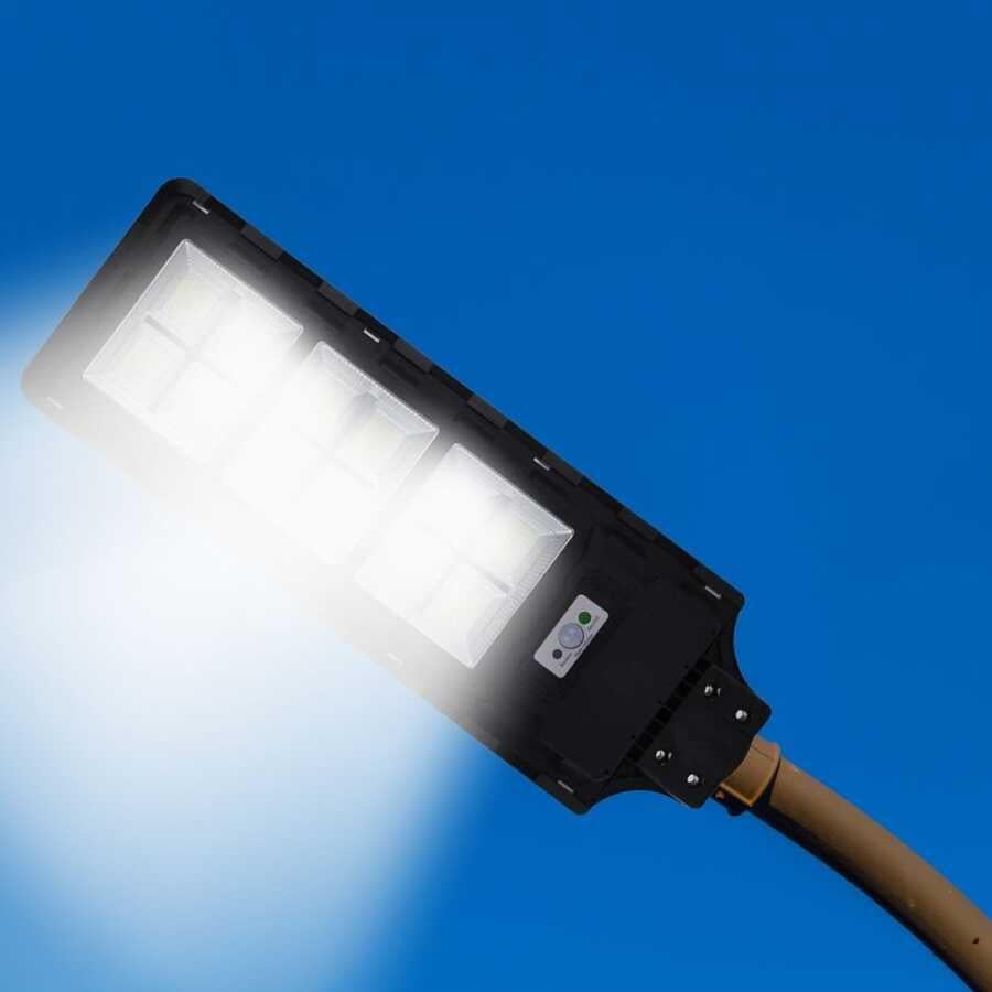 Cata CT-4642 300w Led Solar Sokak Armatürü 6400K Beyaz Işık Sensörlü (Kumandalı)