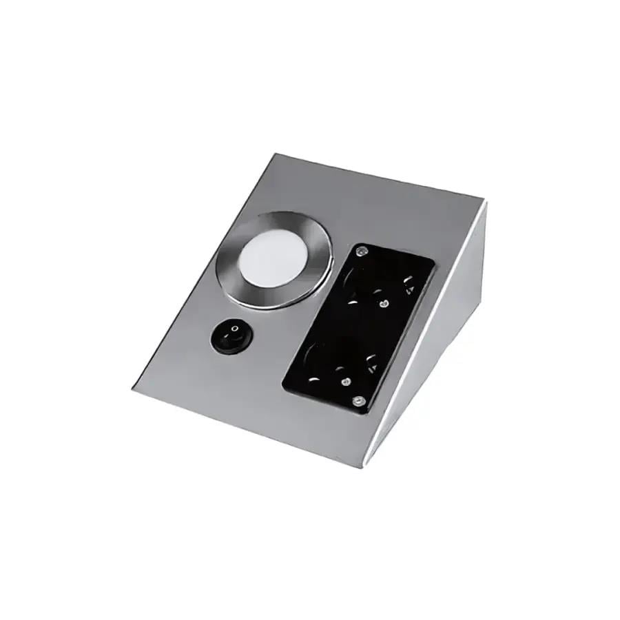 Cata CT-5109 Tezgah Altı Aydınlatma Çiftli Priz Led Beyaz Işık